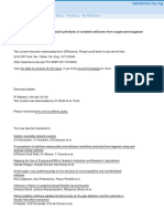 Nanocellulose Prepared by Acid Hydrolysis of Isola