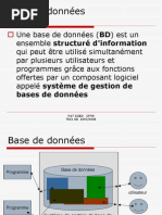 1 Introduction Base de Donnees