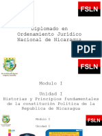 Diplomado en Ordenamiento Jurídico Nacional de Nicaragua