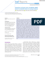 Physiological Reports - 2018 - Zaffalon Júnior - The Impact of Sedentarism On Heart Rate Variability HRV at Rest and in