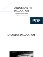 Shoulder and Hip Dislocation