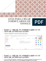 Guía para Crear Formularios de Google