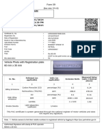 Form 59: Vehicle Photo With Registration Plate 60 MM X 30 MM