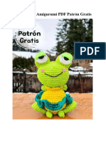 Senora Rana Amigurumi PDF Patron Gratis