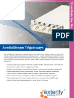 Brochure AvediaStream TV Gateway4.3