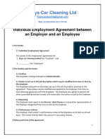 Sample Employment Agreement May 2023