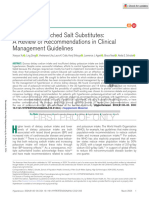 Potassium Salts HTN