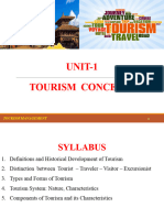 Unit 1 Tourism Concepts