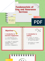 Fundamentals of Auditing and Assurance Services