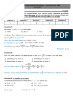 2023-09-01 - Compo Spé Maths - Correction Et Barème 2