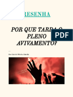 Resenha - Por Que Tarda o Pleno Avivamento