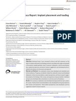 Clinical Oral Implants Res - 2023 - Morton - Group 5 ITI Consensus Report Implant Placement and Loading Protocols