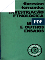 Florestan Fernandes. O Tupi e A Reação Tribal À Conquista (1960)