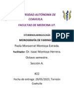 Monografia Faringitis