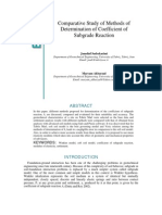 Comparative Study of Subgrade Reaction