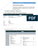 TALLY PRIME WITH GST Notes PDF