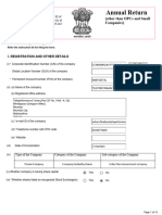 TPGSPL Annual Return e Form MGT 7 For Fy 2020 21