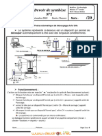 Devoir de Synthèse N°1 - Technologie Poste Automatique de Découpage de La Tôle - 1ère AS (2010-2011) MR Nouar