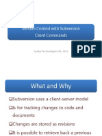 Version Control With Subversion Client Commands: Sunlux Technologies LTD., 2011