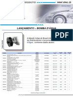 Informativo SP MMC0541-23 - Lançamento Bomba D'Água