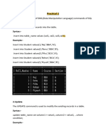 DML Practical 2