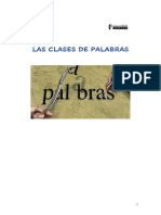 Las Clases de Palabras