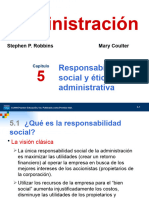 RESPONSABILIDAD SOCIAL y ETICA EMPRESARIAL - ROBBINS COULTER