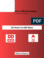 Assingment of Media Analysis