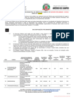 Concurso Público Da Prefeitura Municipal de Américo de Campos / SP EDITAL N.º 02/2023