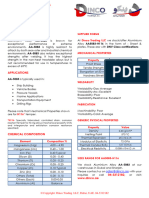 Aluminium Alloy 5083H116 Data Sheet