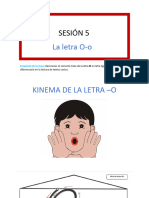 Sesion 5 - La Letra O - Semana Del 27 de Marzo