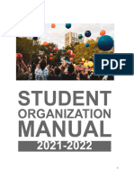 Student Organization Policy Manual