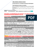 Exp9.AP - Cc.ss - Ciclo.vii - Problemas.que - Afectan.a Las - Áreas.naturales - Protegidas