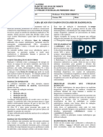 EJA - Ciências - 9º Ano - Tipos de Radiação