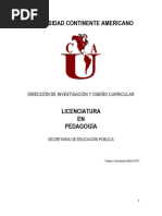 Licenciatura en Pedagogia