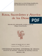 Ritos, Sacerdotes y Atavios de - Sahagun, Bernardino De, D. 1590