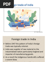 Chapter 10 - Foreign Trade of India