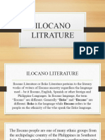 Ilocano Litrature