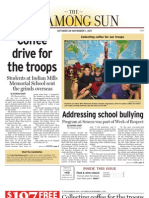 Coffee Drive For The Troops: Addressing School Bullying