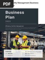 Facility Management Business Plan