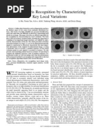 Efficient Iris Recognition by Characterizing Key Local Variations