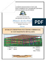 Etude Et Conception D'un Centre Commercial R+2 en Charpente Métallique