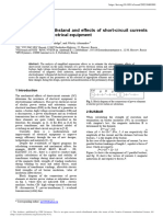 Electrodynamic Withstand and Effects of Short-Circuit Currents