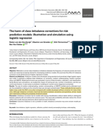 Van Calster The Harm of Class Imbalance Corrections For Risk Prediction Models Illustration and Simulation Using Logistic Regression