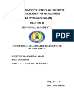 Kalkidan Arage QTDM Assignment 1