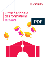 Catalogue de L'offre Nationale Des Formations V Finale Pages