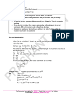 Worksheet - 3 Error, Approximation, Monotonicity