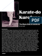 Karatedo Kurofune Interview