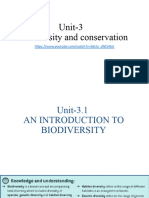 Unit-3.1 An Introduction To Biodiversity