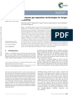 Chen 2015-Membrane Gas Separation Technologies For Biogas Upgrading